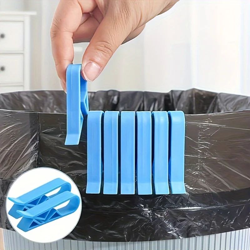 AntiSlip Trash Bag Holder Clips Secure Garbage Bag Fasteners For Neat HassleFree Bins 1