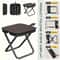 Compact Folding Camping Stool Lightweight Travel Seat For Outdoor Adventures 2