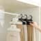 Seamless Trouser Clip Hangers CreaseResistant Pants Organizers 3pcs 1