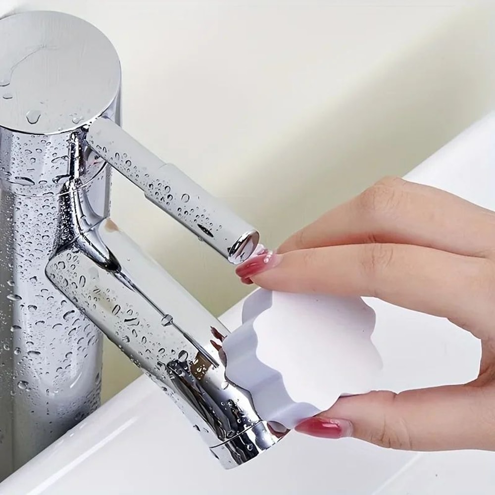 PVA Foam Mirror Wiper Sponge ScaleRemoving Bathroom Kitchen Cleaner 2pcs 2