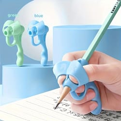 silicone pen grip correctors – soft pencil holders for better handwriting posture