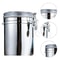 Stainless Steel Airtight Food Storage Canister Coffee Sugar Dry Goods Container 9