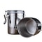 Stainless Steel Airtight Food Storage Canister Coffee Sugar Dry Goods Container 10