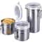Stainless Steel Airtight Food Storage Canister Coffee Sugar Dry Goods Container 5