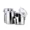 Stainless Steel Airtight Food Storage Canister Coffee Sugar Dry Goods Container 8