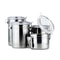 Stainless Steel Airtight Food Storage Canister Coffee Sugar Dry Goods Container 8