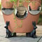 AnimalShaped Resin Flower Pot Feet Decorative Garden Plant Risers 3pcs 0