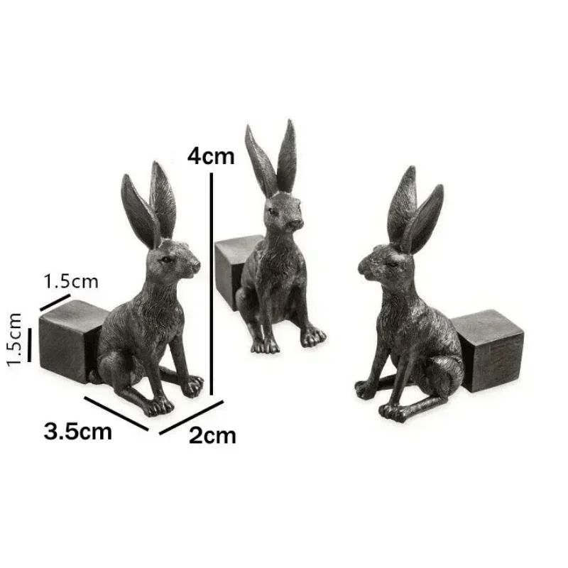 AnimalShaped Resin Flower Pot Feet Decorative Garden Plant Risers 3pcs 7