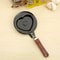 Mini HeartShaped Egg Fry Pan Cast Iron Omelette Pancake Breakfast Pan 7