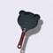 Mini HeartShaped Egg Fry Pan Cast Iron Omelette Pancake Breakfast Pan 8