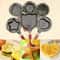 Mini HeartShaped Egg Fry Pan Cast Iron Omelette Pancake Breakfast Pan 9