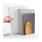 Wood Iron Desktop Bookends Minimalist Book Holder For Office And School 1