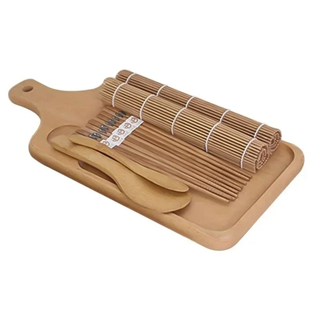 DIY Sushi Maker Kit 9Piece Rice Mold Set For Sushi Onigiri Bento 8