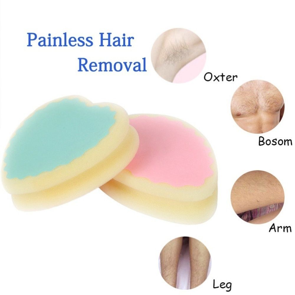 Magic Painless Hair Removal Sponge Gentle Depilation Pad For Smooth Skin 1