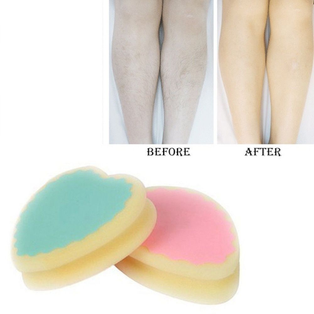 Magic Painless Hair Removal Sponge Gentle Depilation Pad For Smooth Skin 4