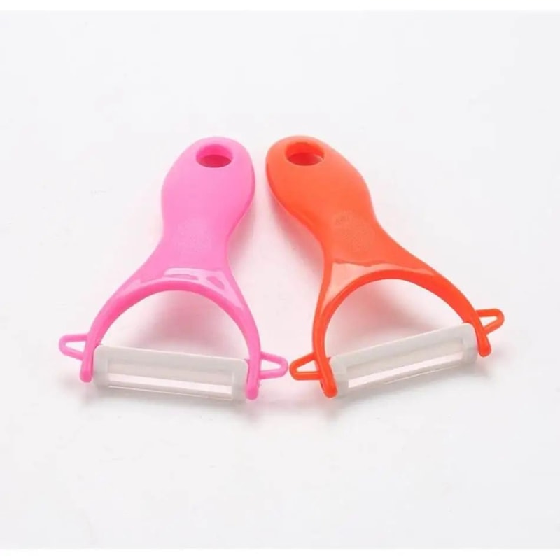 Ceramic Vegetable Peeler Set UltraSharp Fruit Potato Peelers 2pcs 3