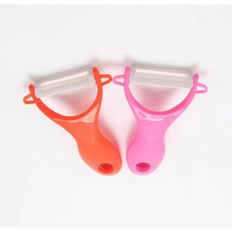 Ceramic Vegetable Peeler Set UltraSharp Fruit Potato Peelers 2pcs 6