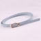 Adjustable Thin Waist Belt For Women Candy Color Faux Leather Fashion Belt 4