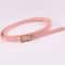 Adjustable Thin Waist Belt For Women Candy Color Faux Leather Fashion Belt 5
