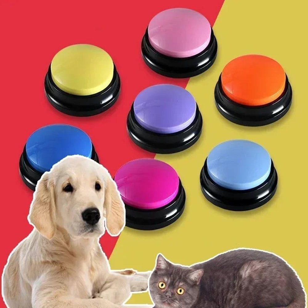 Recordable Dog Training Button Personalized Talking Buzzer For Pet Communication 2