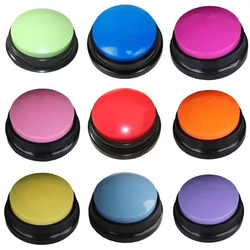 Recordable Dog Training Button Personalized Talking Buzzer For Pet Communication 3