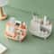 6Grid Desktop Organizer Multifunctional Pen Makeup Storage Box 4
