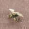 Solid Brass Honeybee Figurine Mini Insect Desk Ornament Collectible 4