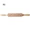 Premium Holiday Cookie Embossing Rolling Pin Christmas Pattern Wooden Dough Roller 2