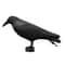 Realistic Black Crow Bird Repellent Outdoor Garden Bird Deterrent Decor 6
