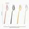 Elegant Stainless Steel Dessert Fork Fruit Cocktail Salad Serving Fork 2