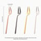 Elegant Stainless Steel Dessert Fork Fruit Cocktail Salad Serving Fork 2