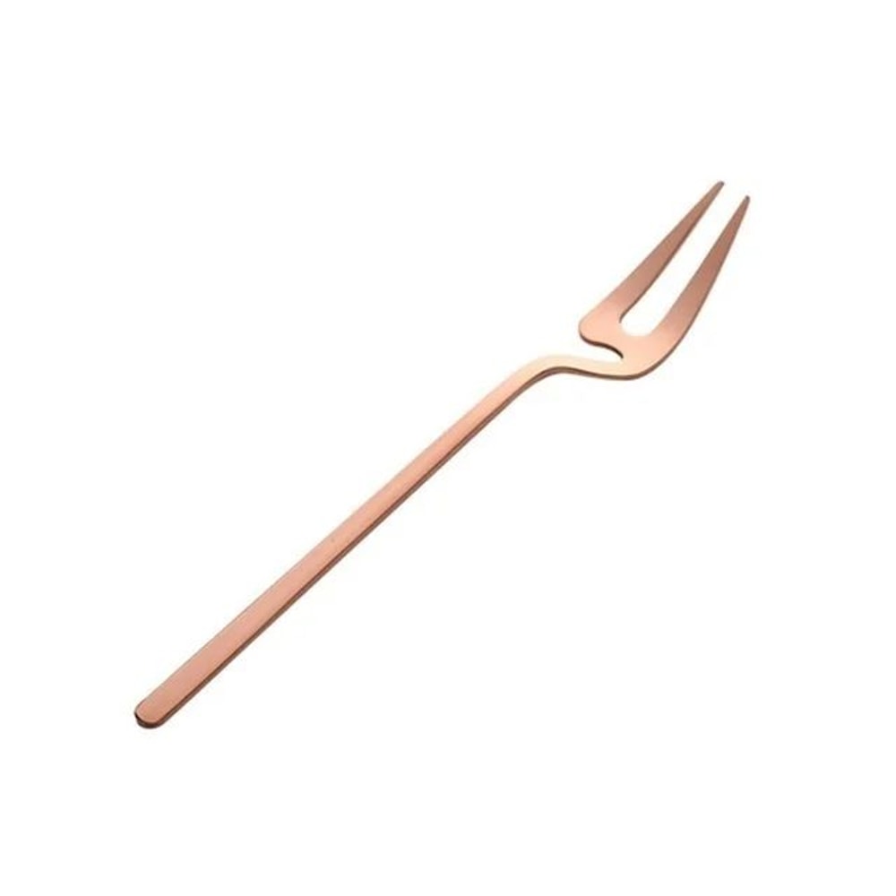 Elegant Stainless Steel Dessert Fork Fruit Cocktail Salad Serving Fork 7