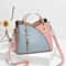 Elegant Patchwork PU Leather Shoulder Bag Women Office Messenger Handbag 10