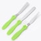 Professional Cake Scraper Set Stainless Steel Spatula Icing Smoother Tools 4