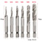 Titanium HSS Tap Drill Bit Set Hex Shank Screw Thread Tapping Tools M3M10 14