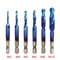 Titanium HSS Tap Drill Bit Set Hex Shank Screw Thread Tapping Tools M3M10 15