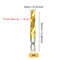 Titanium HSS Tap Drill Bit Set Hex Shank Screw Thread Tapping Tools M3M10 10