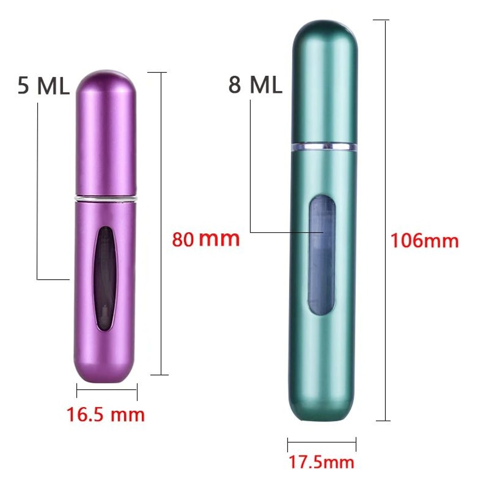 Refillable Mini Perfume Atomizer TravelSize Spray Bottle 017 027 Fl Oz 2