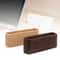 Black Walnut Wooden Business Card Box Solid Wood Desktop Business Card Holder With Large Capacity 0