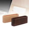 Black Walnut Wooden Business Card Box Solid Wood Desktop Business Card Holder With Large Capacity 0