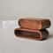 Black Walnut Wooden Business Card Box Solid Wood Desktop Business Card Holder With Large Capacity 2