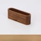 Black Walnut Wooden Business Card Box Solid Wood Desktop Business Card Holder With Large Capacity 7