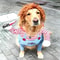 Funny Halloween Dog Costume With Knife Plush Outfit For Dogs And Cats 1