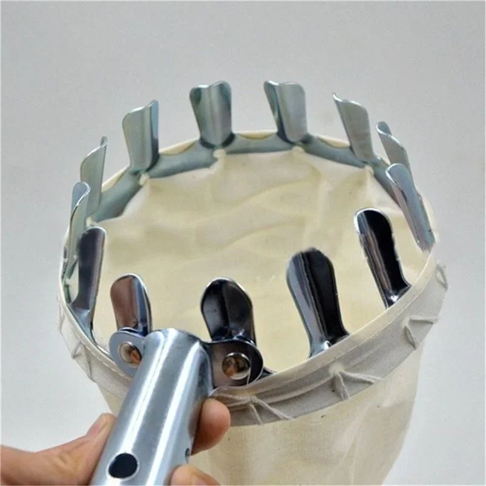 Telescopic Fruit Picker Tool For High Trees Durable Garden Harvest Tool 5