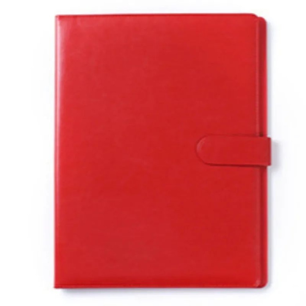 A4 PU Leather Business Portfolio Folder With Magnetic Closure And Memo Pad 9