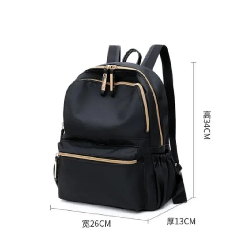 Waterproof Women Laptop Backpack High Capacity College Travel Bag 2