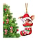 Christmas Elf Doll Tree Ornament Festive Hanging Holiday Decoration 0