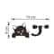 Cute Black Cat Wall Stickers For Light Switch DIY Home Decor Set 0