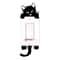 Cute Black Cat Wall Stickers For Light Switch DIY Home Decor Set 3