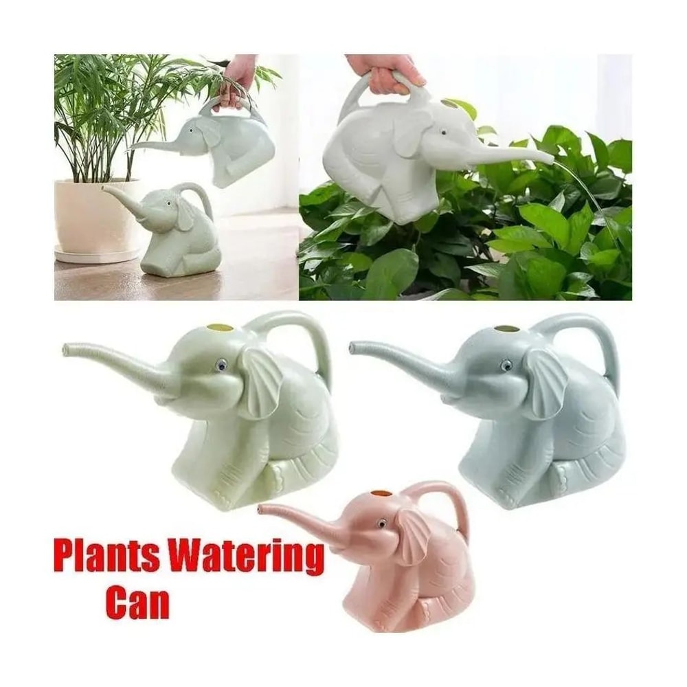 Cute Elephant Watering Can For Kids Garden And Indoor Plants 3